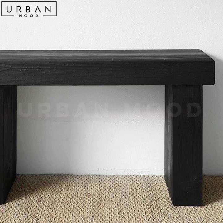 LONO Rustic Solid Wood Console Table