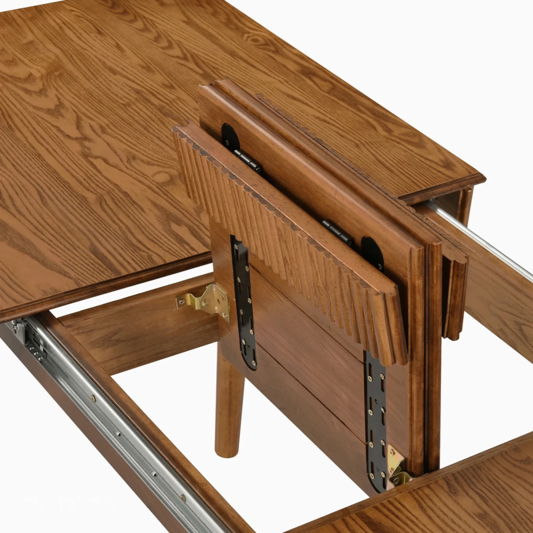 ELIORA Solid Wood Extendable Dining Table - Urban Mood Singapore