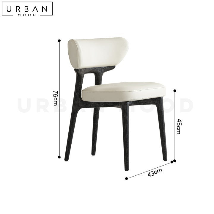 ELISABETH Modern Boucle Dining Chair