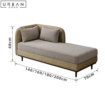 ELIZE Modern Fabric Daybed