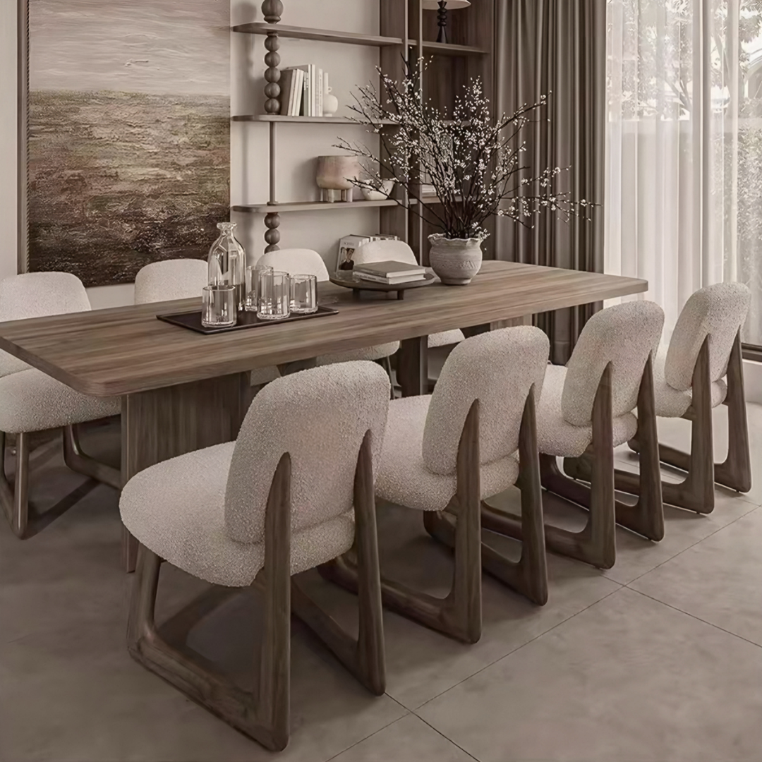ELLSWORTH Modern Solid Wood Dining Chair - Urban Mood Singapore