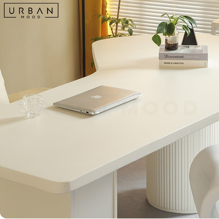 ELONA Modern Solid Wood Study Table