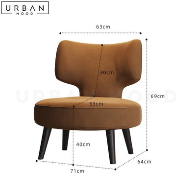 ELSI Modern Leather Leisure Chair