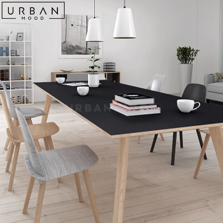 ELYNE Scandinavian Dining Table