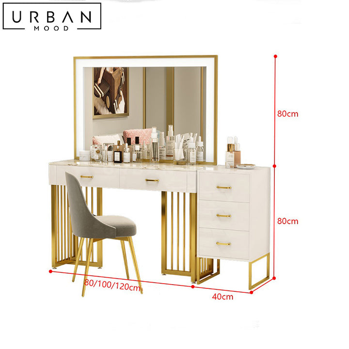 ELYSE Modern Vanity Table Set