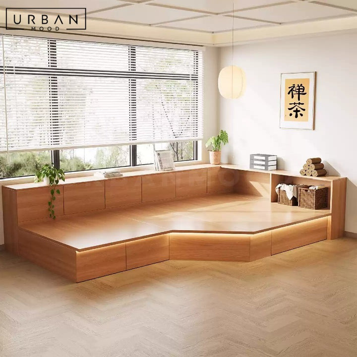 EMA Japandi Tatami Storage Platform