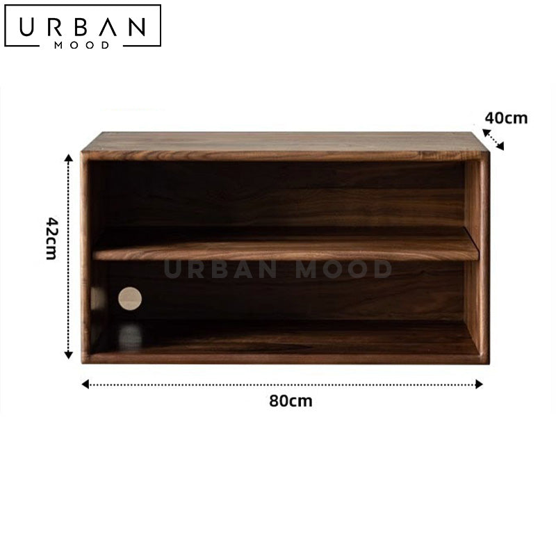EMLA Rustic Solid Wood Modular Shelf – Urban Mood