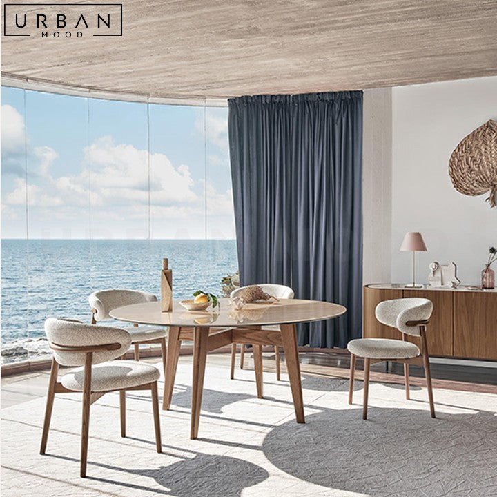 MANN Modern Fabric Dining Chair