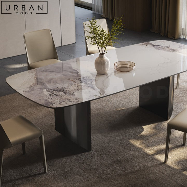 EMMIE Modern Sintered Stone Dining Table – Urban Mood