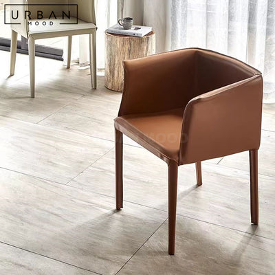 EMPO Modern Leather Dining Chair