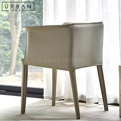 EMPO Modern Leather Dining Chair