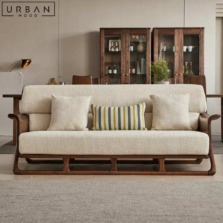 ENEM Rustic Fabric Sofa