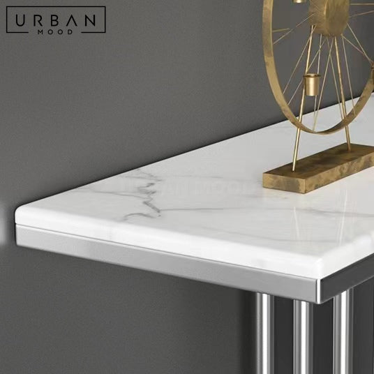 ENIGMA Modern Marble Console Table