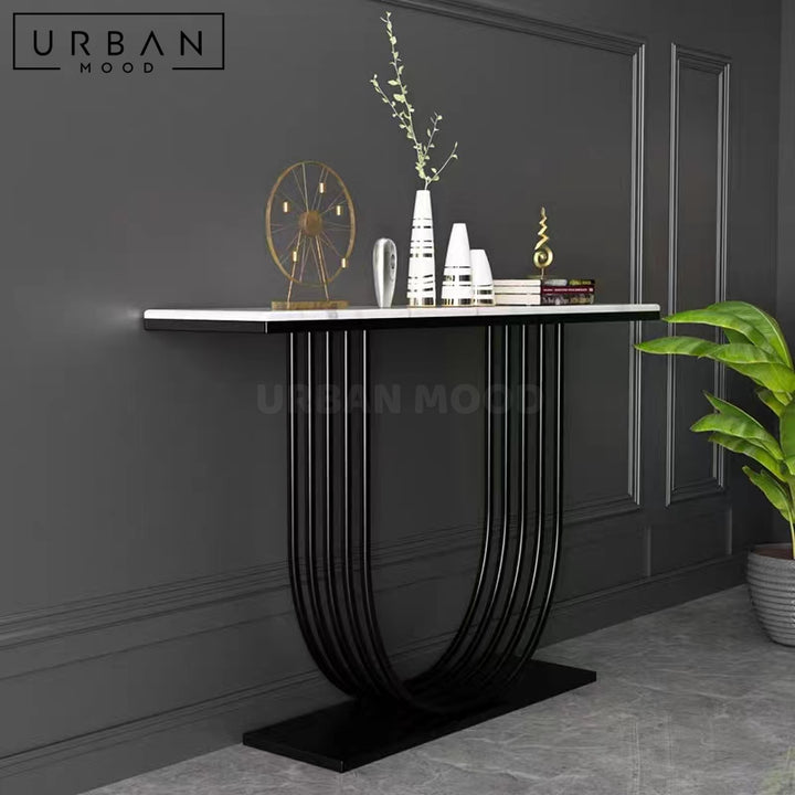 ENIGMA Modern Marble Console Table