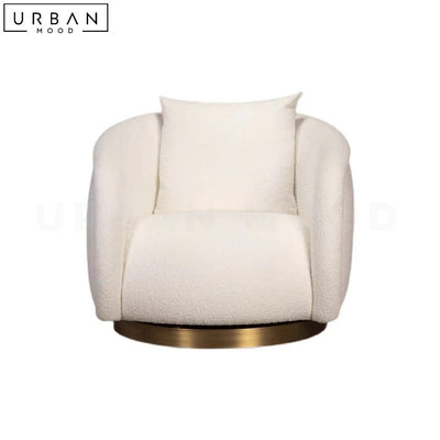 ENRIQ Modern Boucle Lounge Chair