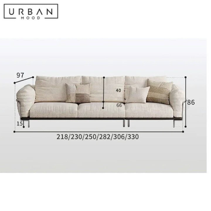 ERIAN Modern Fabric Sofa