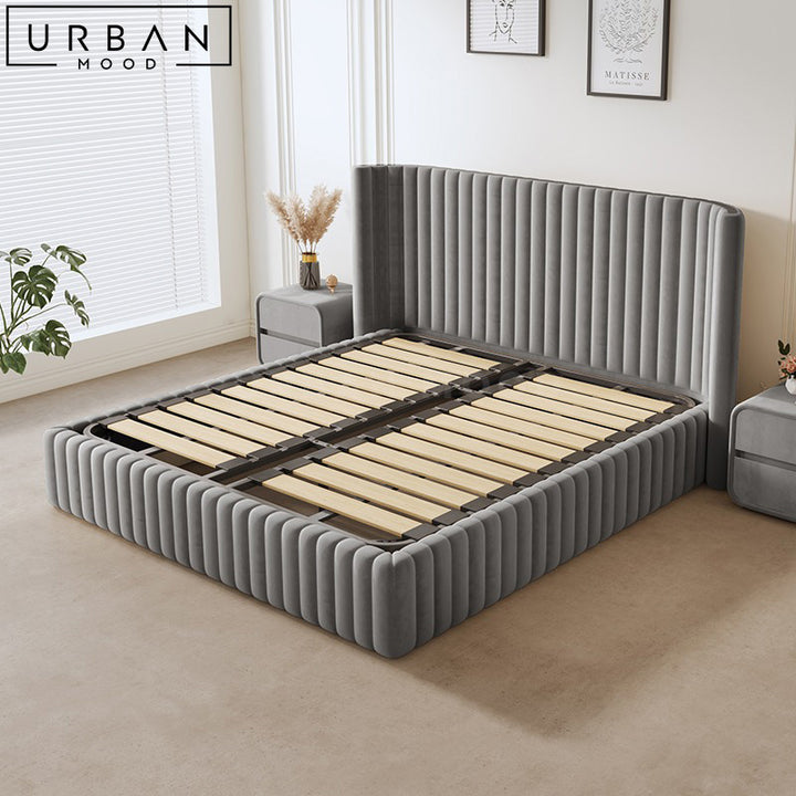 ERICA Modern Velvet Bed Frame