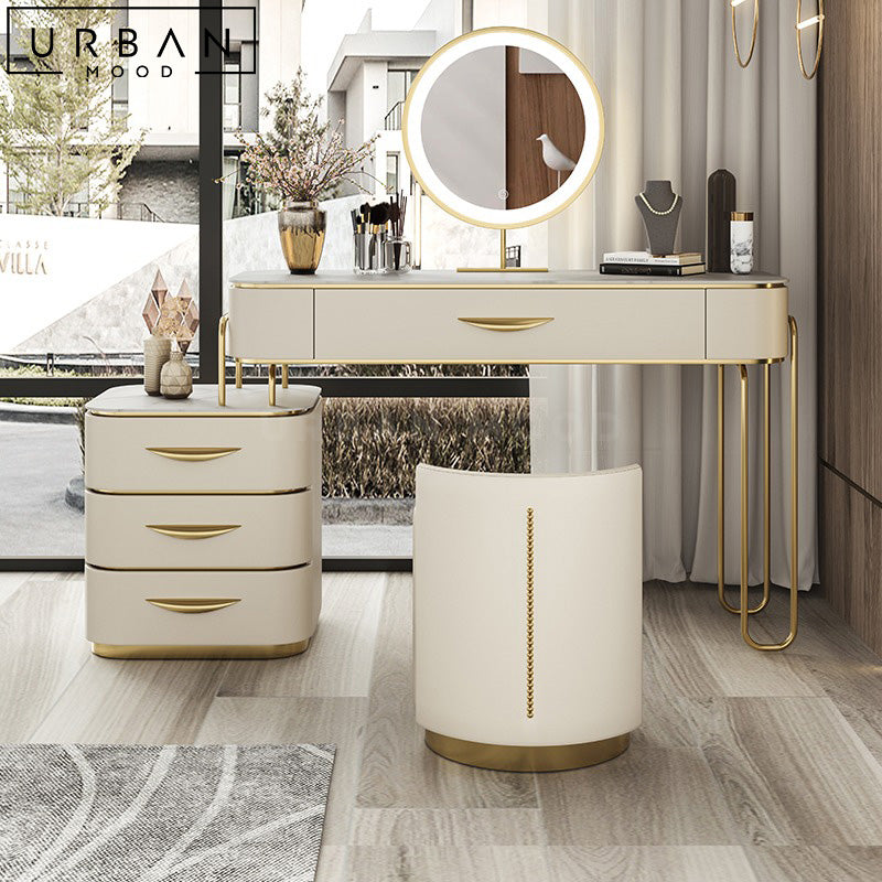 ERTO Modern Vanity Table Set