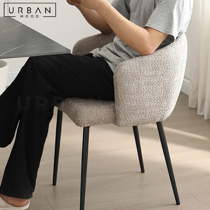 ESCOBAR Modern Fabric Dining Chair