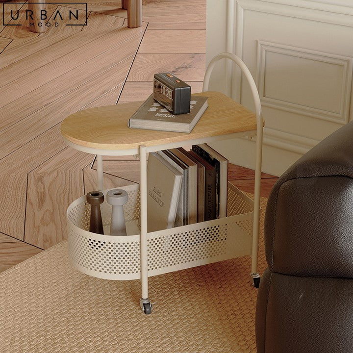 ESPIN Japandi Mobile Side Table