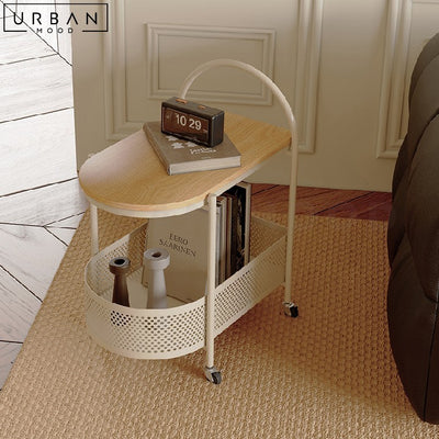 ESPIN Japandi Mobile Side Table