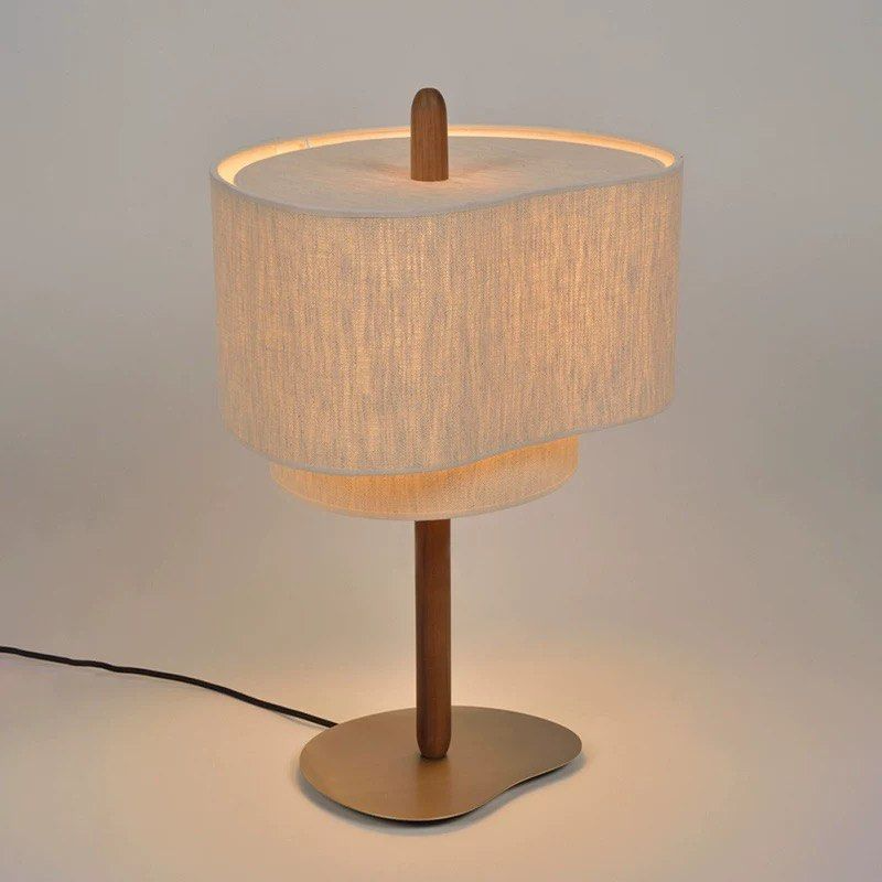 ESQUIRE Modern Linen Table Lamp - Urban Mood Singapore