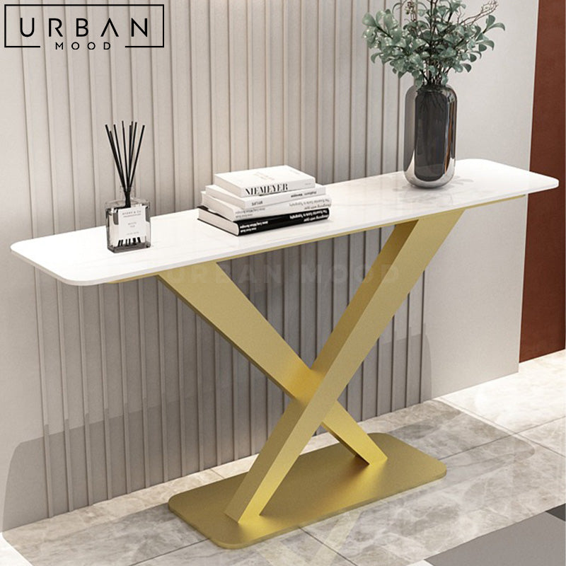 ESSOE Modern Sintered Stone Console Table