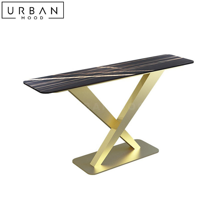 ESSOE Modern Sintered Stone Console Table