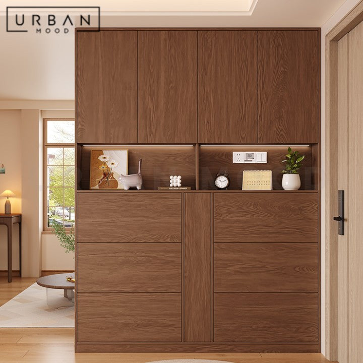 ESTRELLA Modern Solid Wood Shoe Cabinet