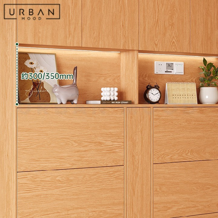 ESTRELLA Modern Solid Wood Shoe Cabinet
