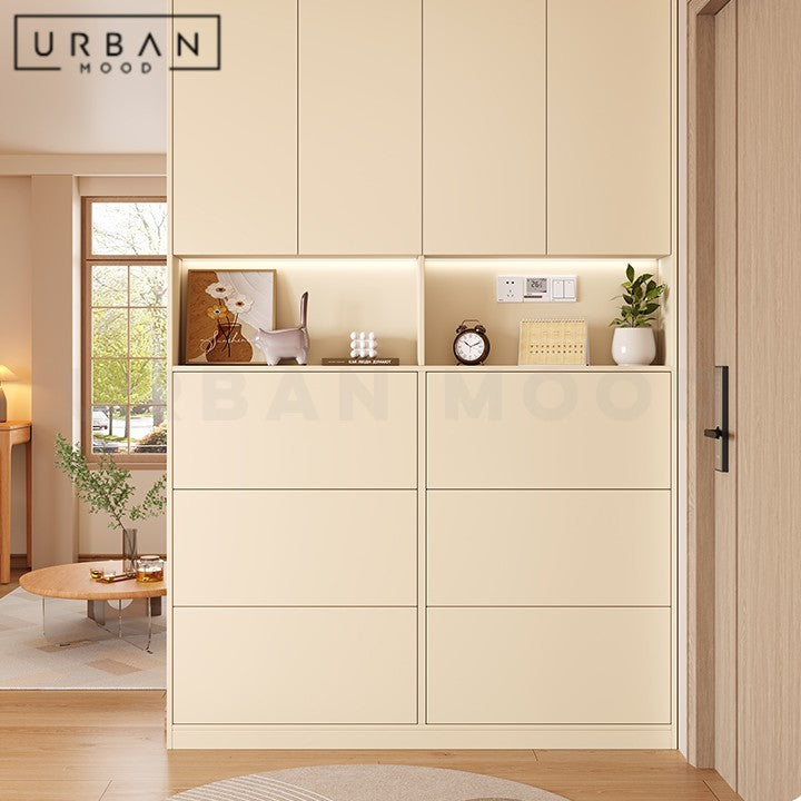 ESTRELLA Modern Solid Wood Shoe Cabinet