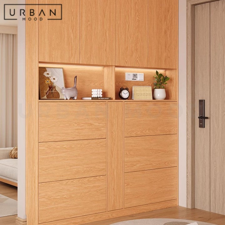 ESTRELLA Modern Solid Wood Shoe Cabinet
