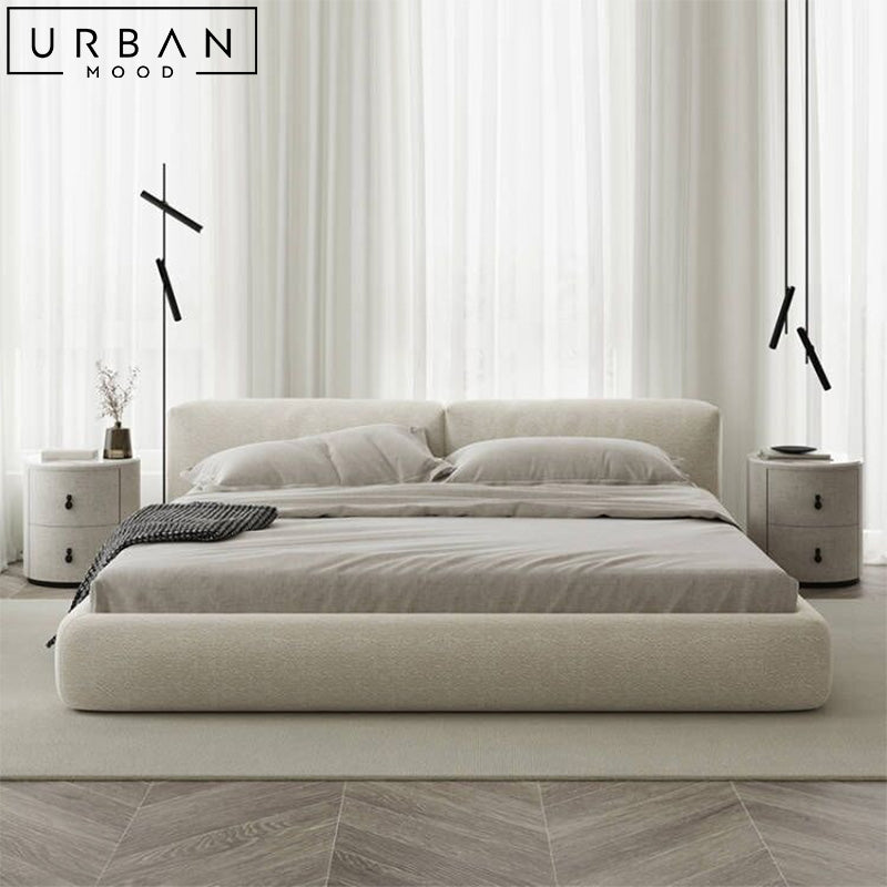 ETHAN Modern Fabric Bedframe