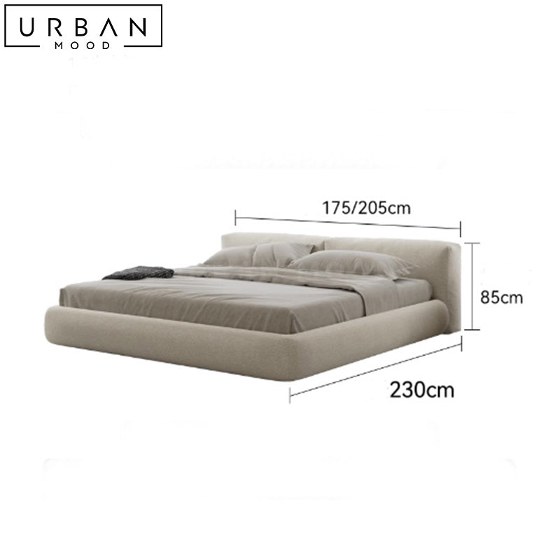 ETHAN Modern Fabric Bedframe