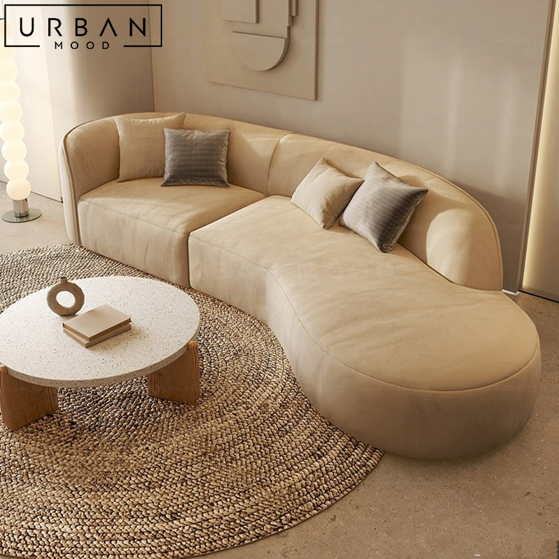 EVERE Japandi Fabric Sofa