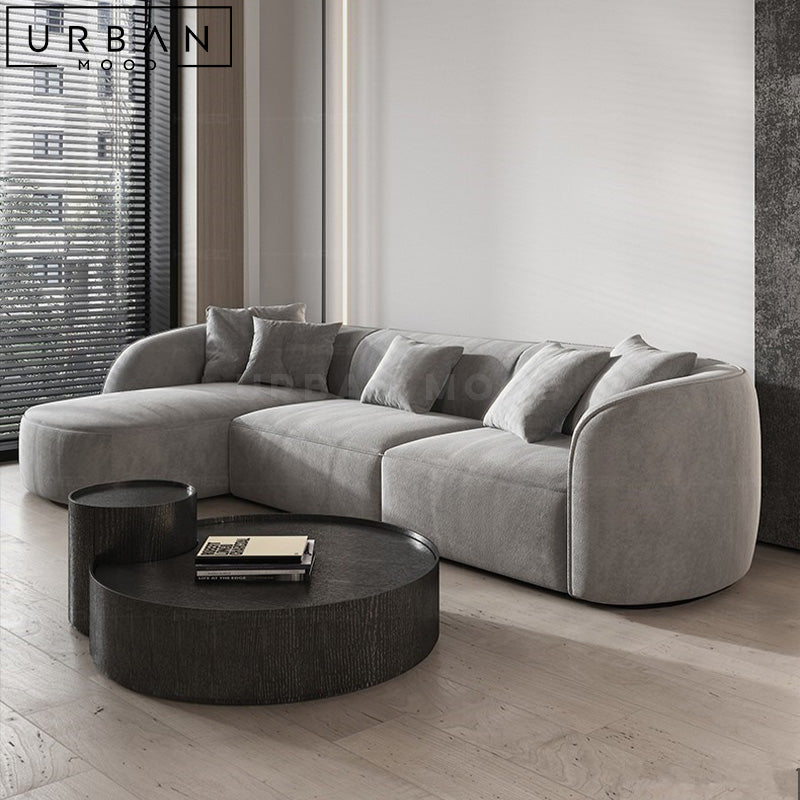 EVERE Japandi Fabric Sofa