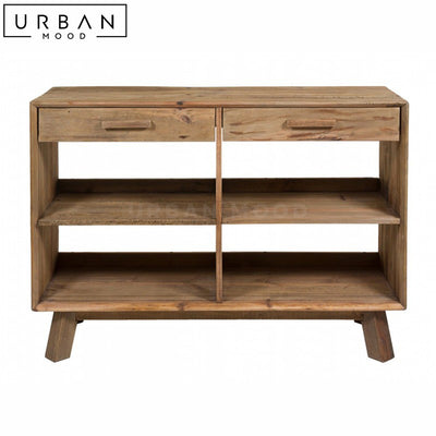 EVIN Rustic Solid Wood Sideboard