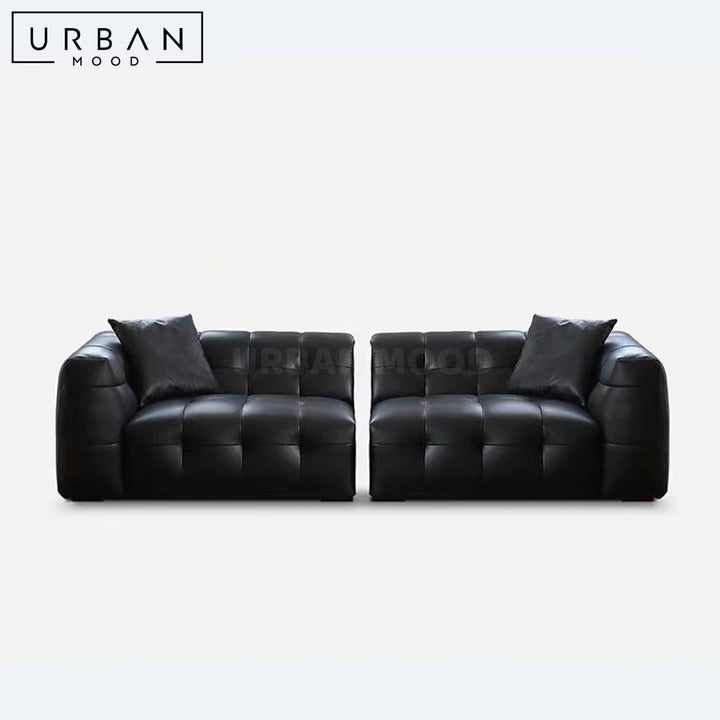 EVO Modern Leather Sofa