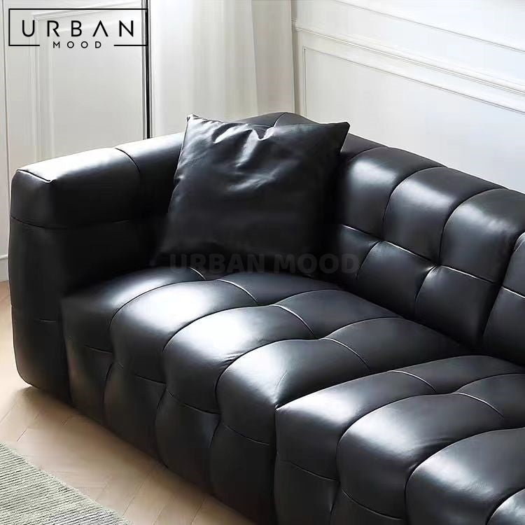 EVO Modern Leather Sofa