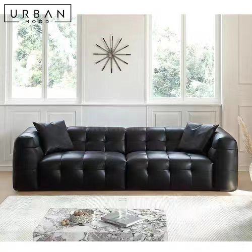 EVO Modern Leather Sofa