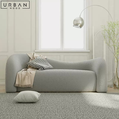 EZEKIEL Japandi Boucle Sofa