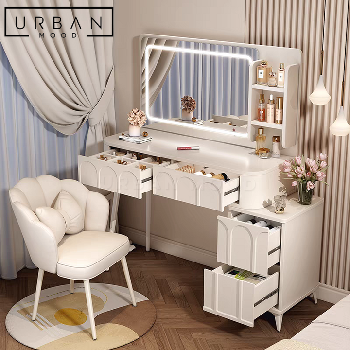 EDITH Modern Vanity Table Set