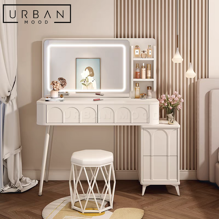 EDITH Modern Vanity Table Set