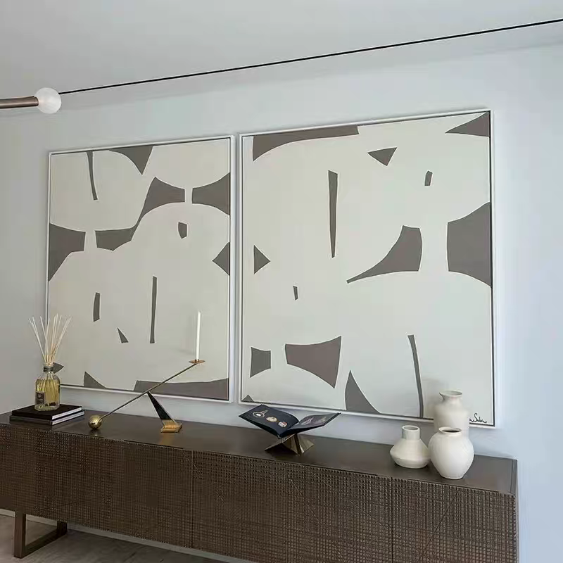 ELVAR Modern Hand-Painted Oil Painting