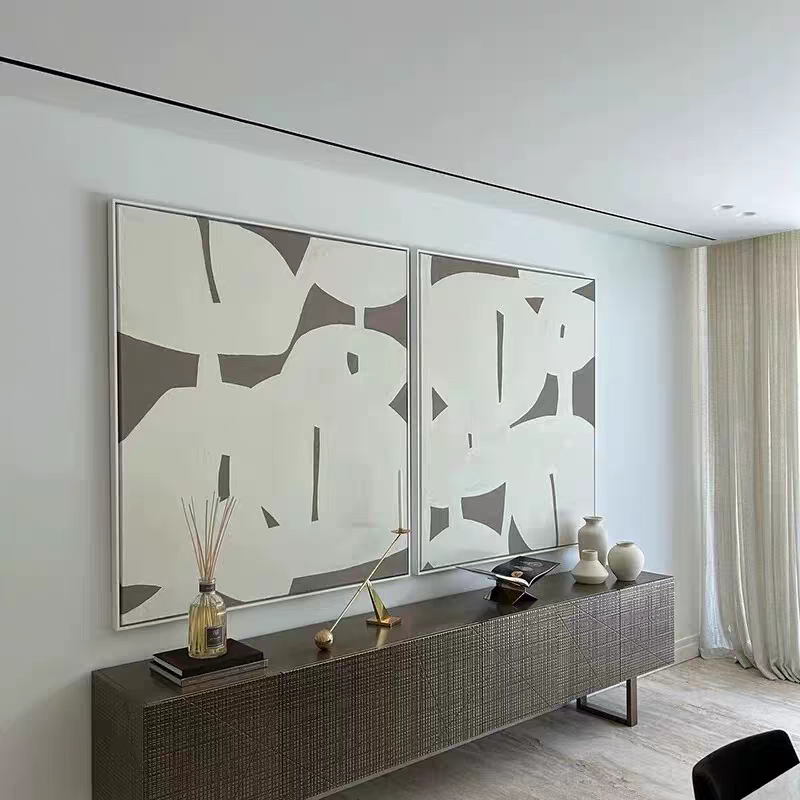 ELVAR Modern Hand-Painted Oil Painting