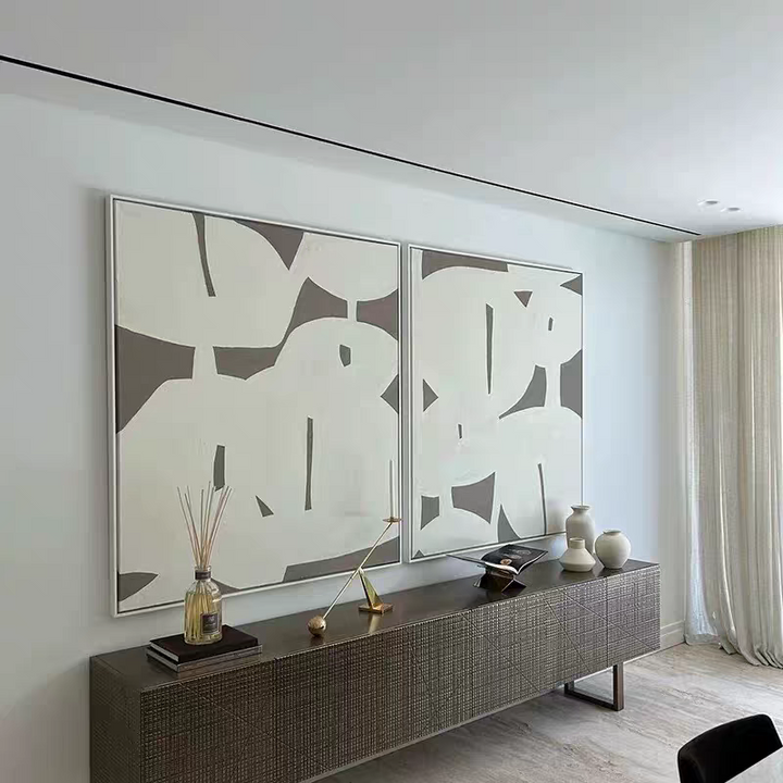 ELVAR Modern Hand-Painted Oil Painting