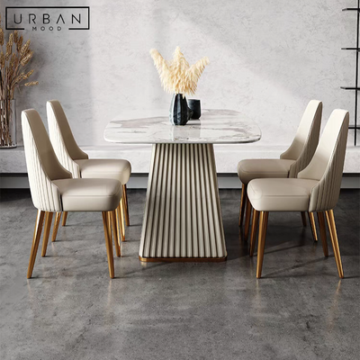 EMILY Modern Leather Dining Chair