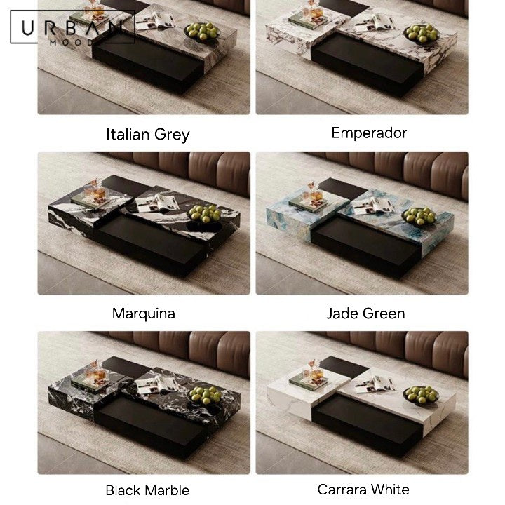 EROS Modern Sintered Stone Coffee Table