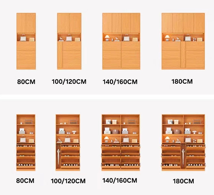 ESTRELLA Modern Solid Wood Shoe Cabinet
