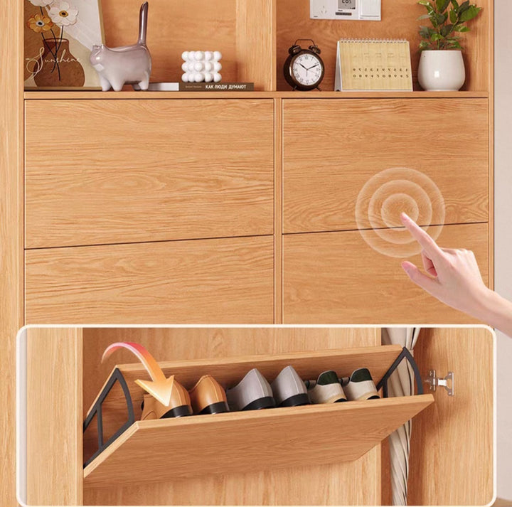 ESTRELLA Modern Solid Wood Shoe Cabinet